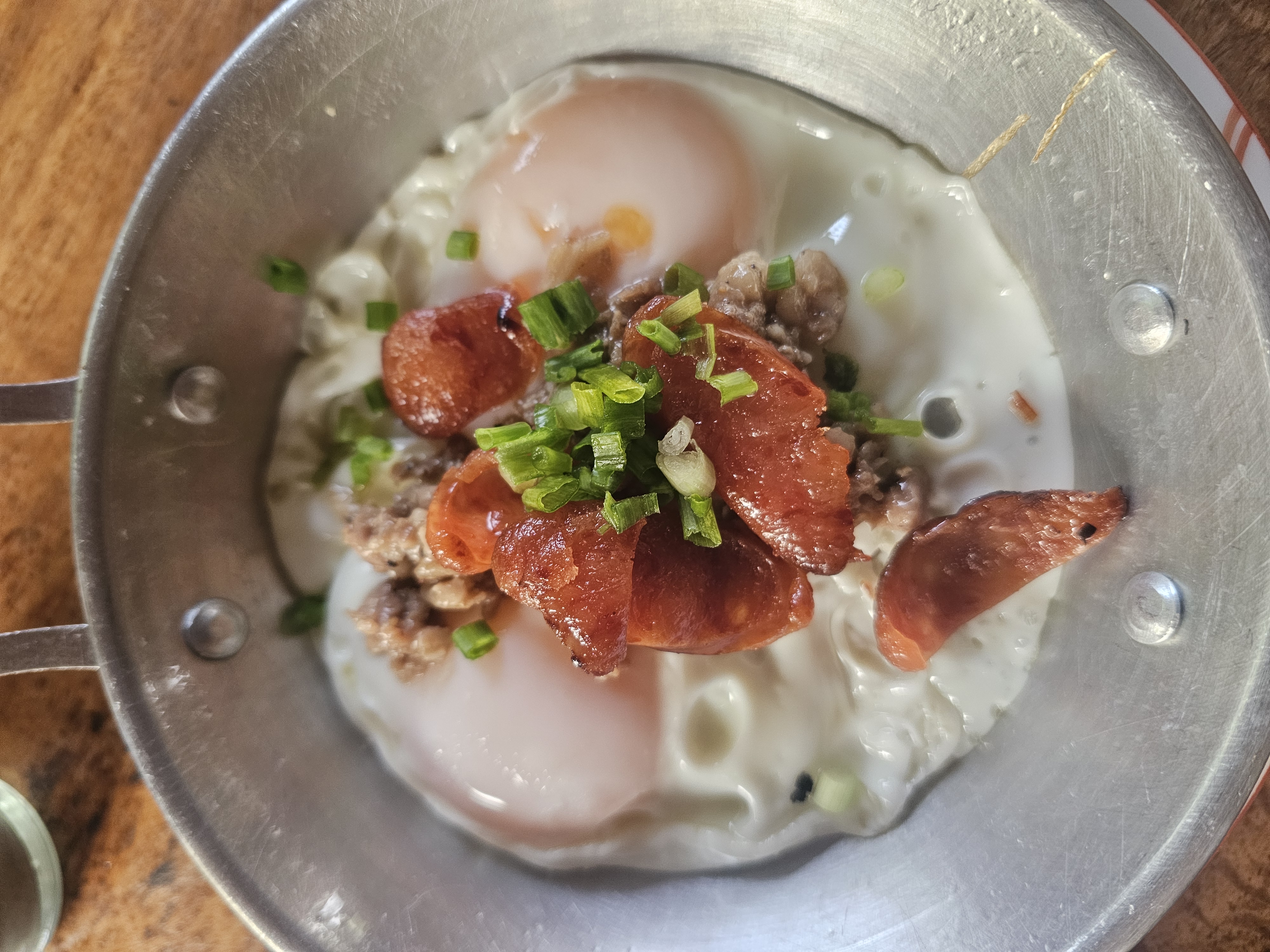 อาหารเช้า ไข่กระทะ